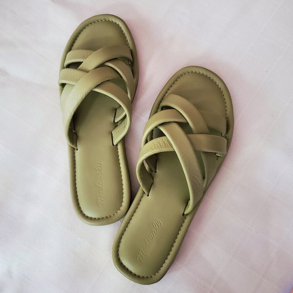 MADEWELL Leeandra Slide Sandal - 10 1/2  (Runs Small)   NEW